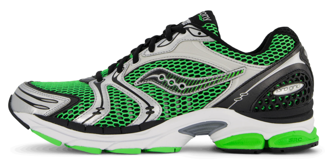 Zapatillas SAUCONY ProGrid Triumph 4 Verde/Plateado Imagen secundaria del producto
