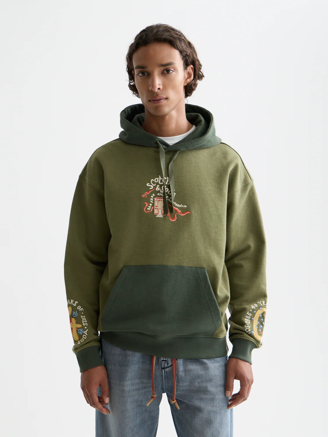 SCOTCH AND SODA-Men's Pullover Hoodies Main image