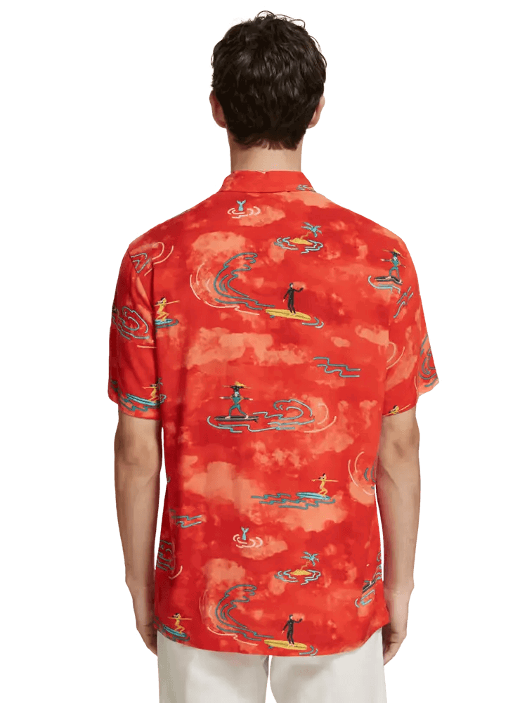 SCOTCH AND SODA-Men's Button-Up and Polo Shirts