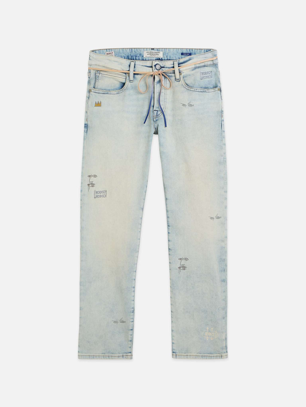 SCOTCH AND SODA-Men's Straight Leg Jeans and Denim