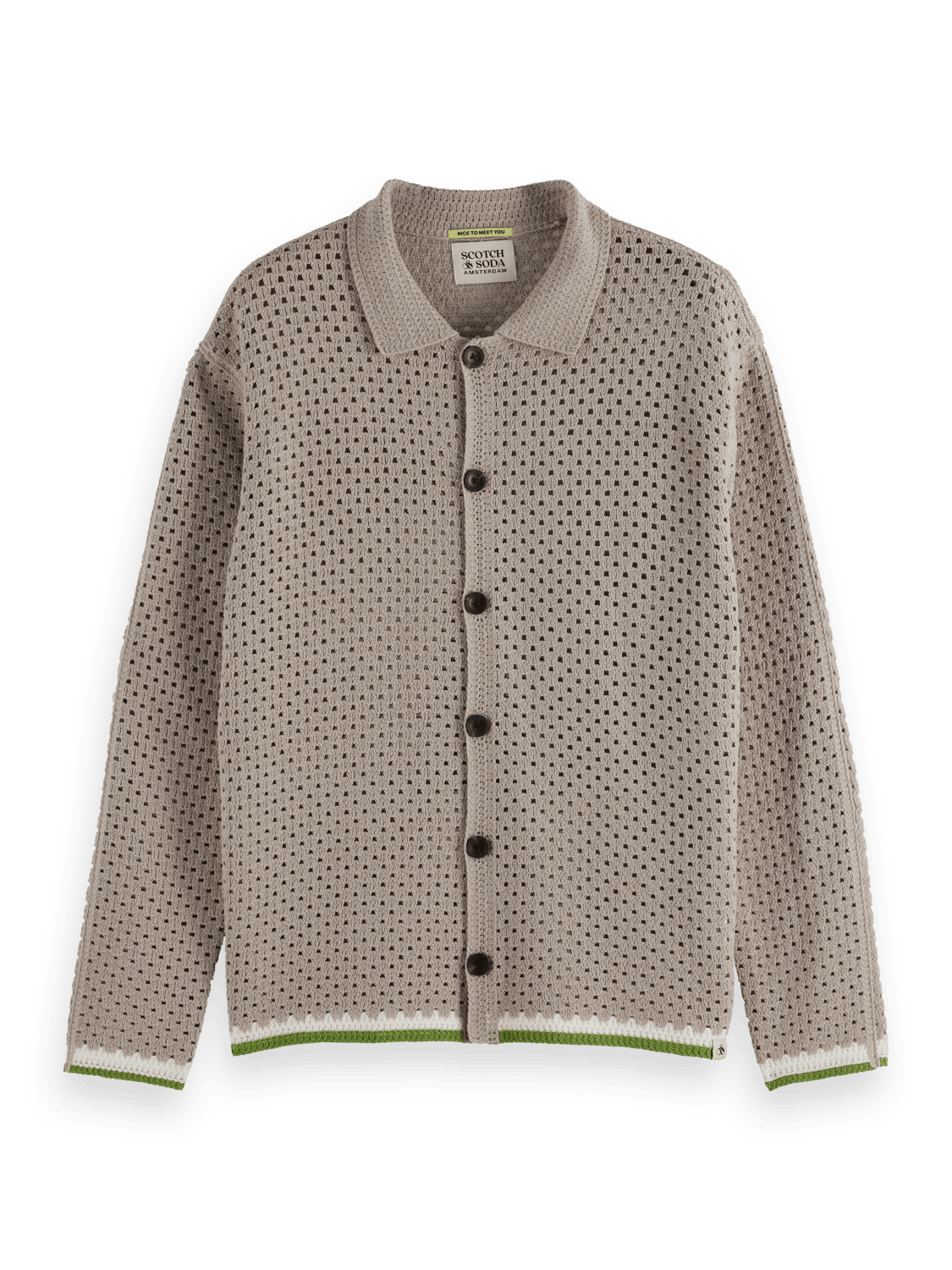SCOTCH AND SODA-Men's Button-Up and Polo Shirts