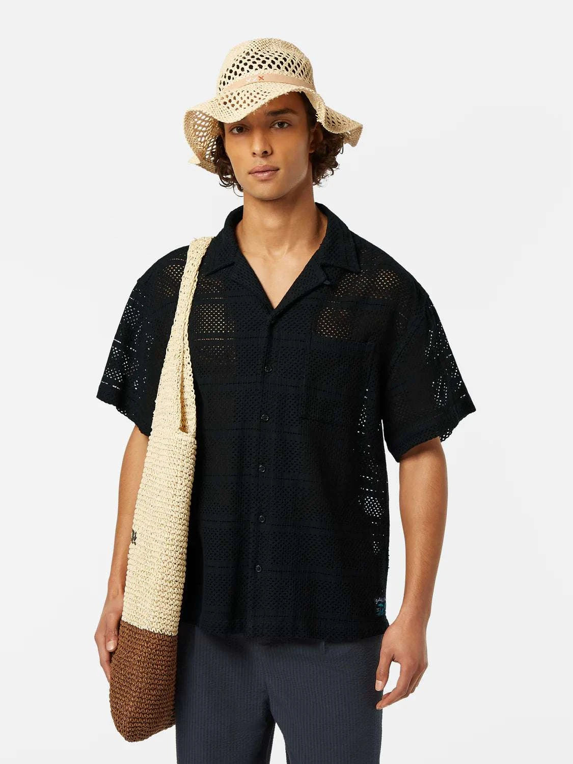 SCOTCH AND SODA-Men's Button-Up and Polo Shirts