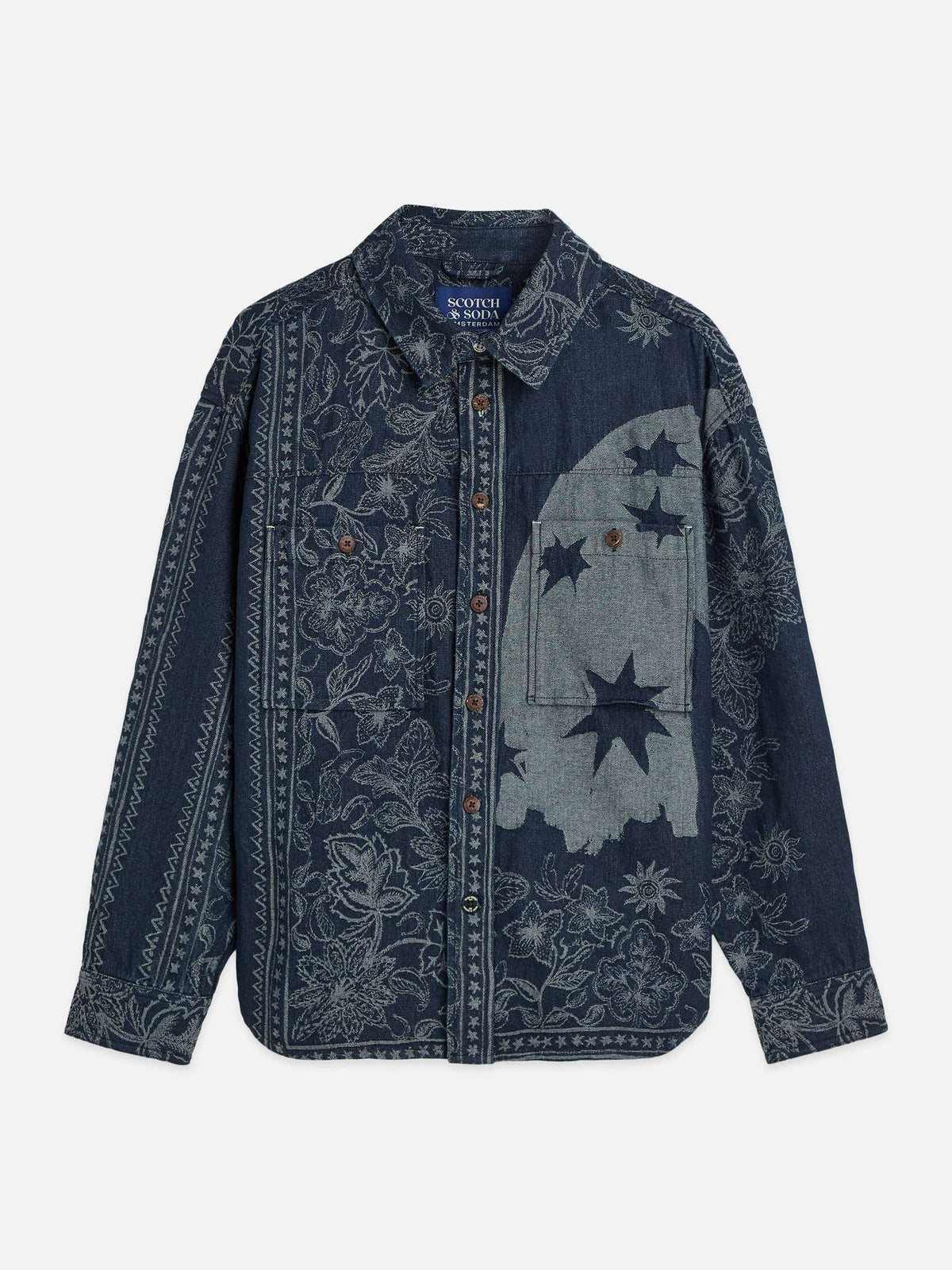 SCOTCH AND SODA-Men's Button-Up and Polo Shirts