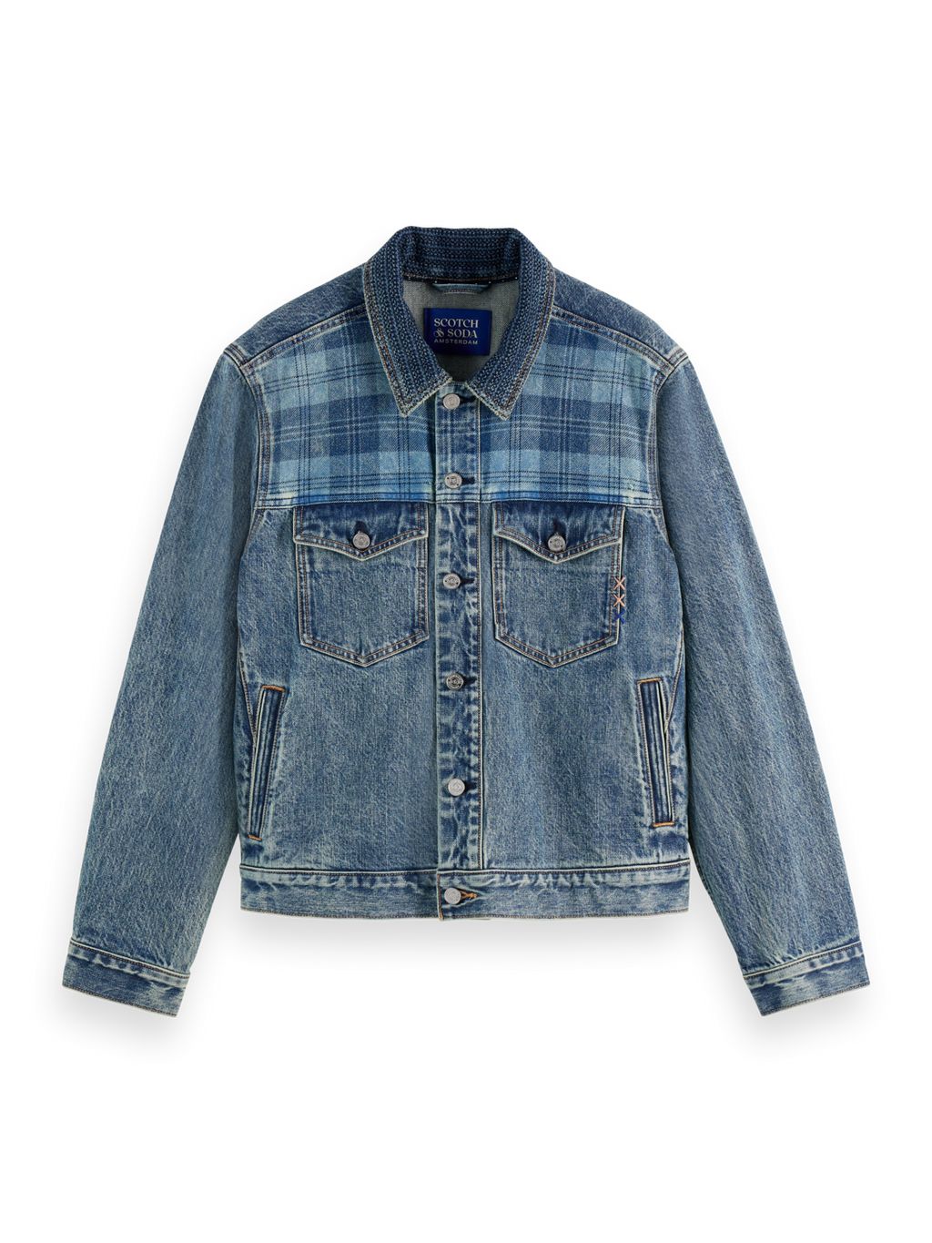 SCOTCH AND SODA-Men's Jean Jackets and Denim Jackets