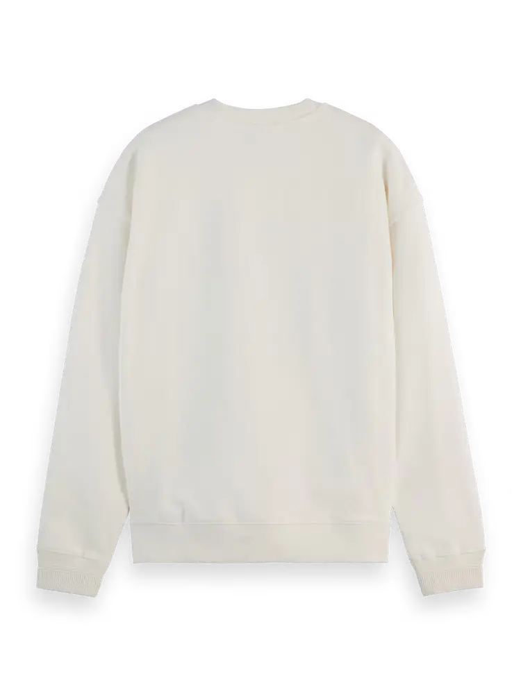 SCOTCH AND SODA Embroidered Tennis Artwork Relaxed-Fit Secondary image