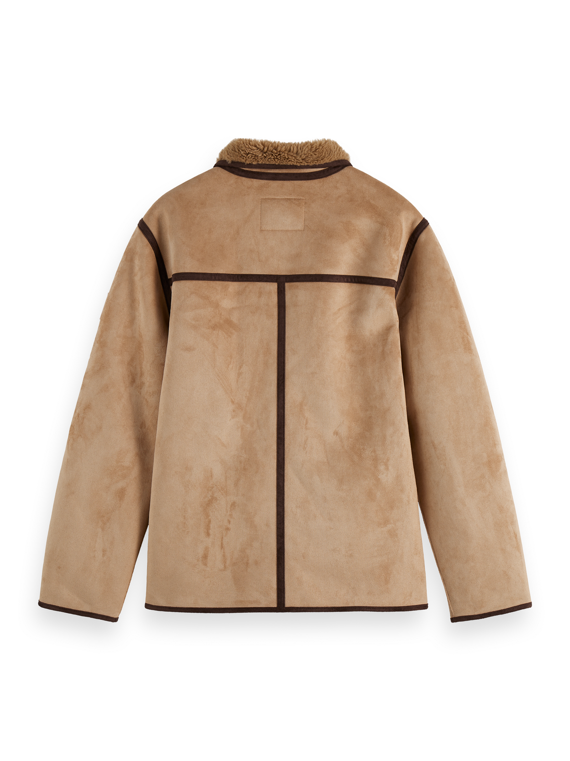 Chaqueta de piel sintética de oveja SCOTCH AND SODA Imagen secundaria del producto