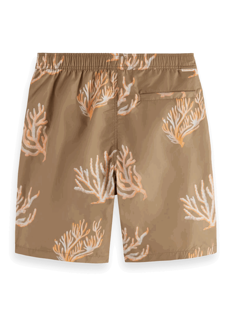 SCOTCH AND SODA Fave-Cotton/Linen Bermuda Shorts Secondary image