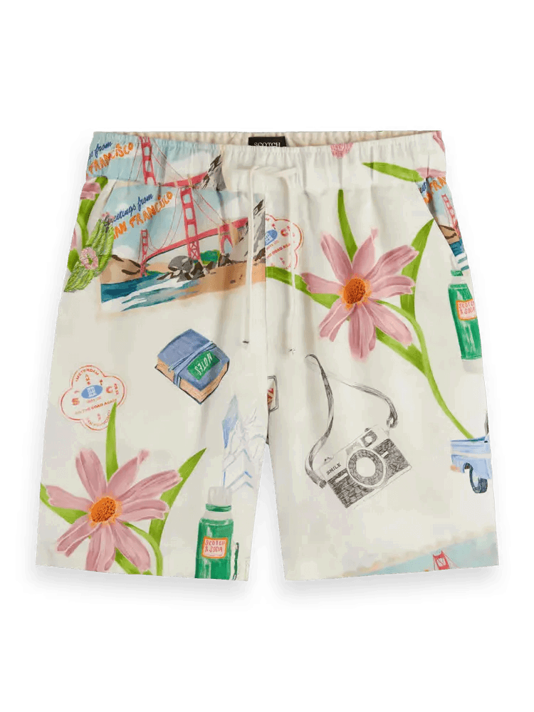 SCOTCH AND SODA-Men's Swim Shorts and Trunks Imagen principal del producto