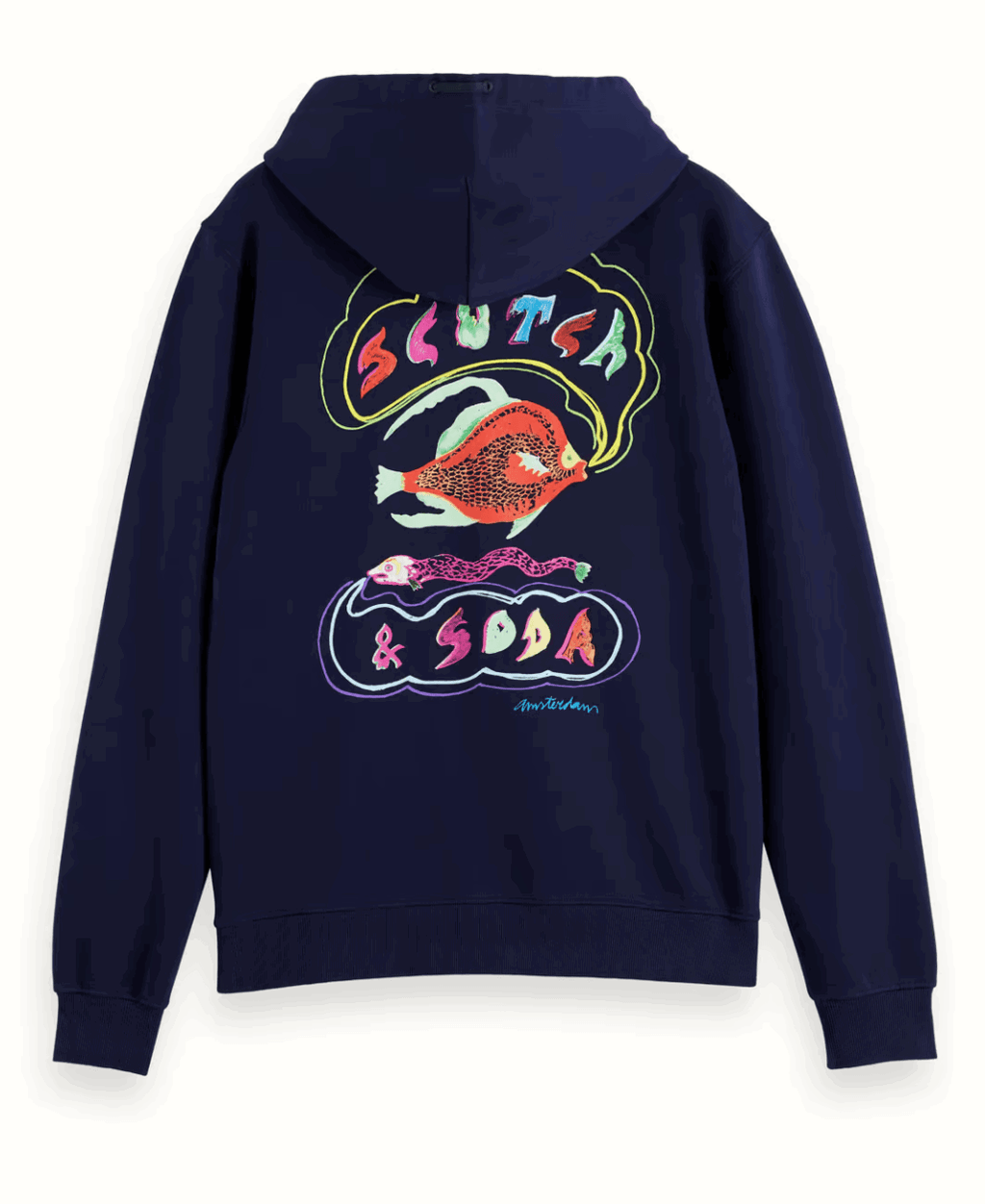SCOTCH AND SODA-Men's Pullover Hoodies