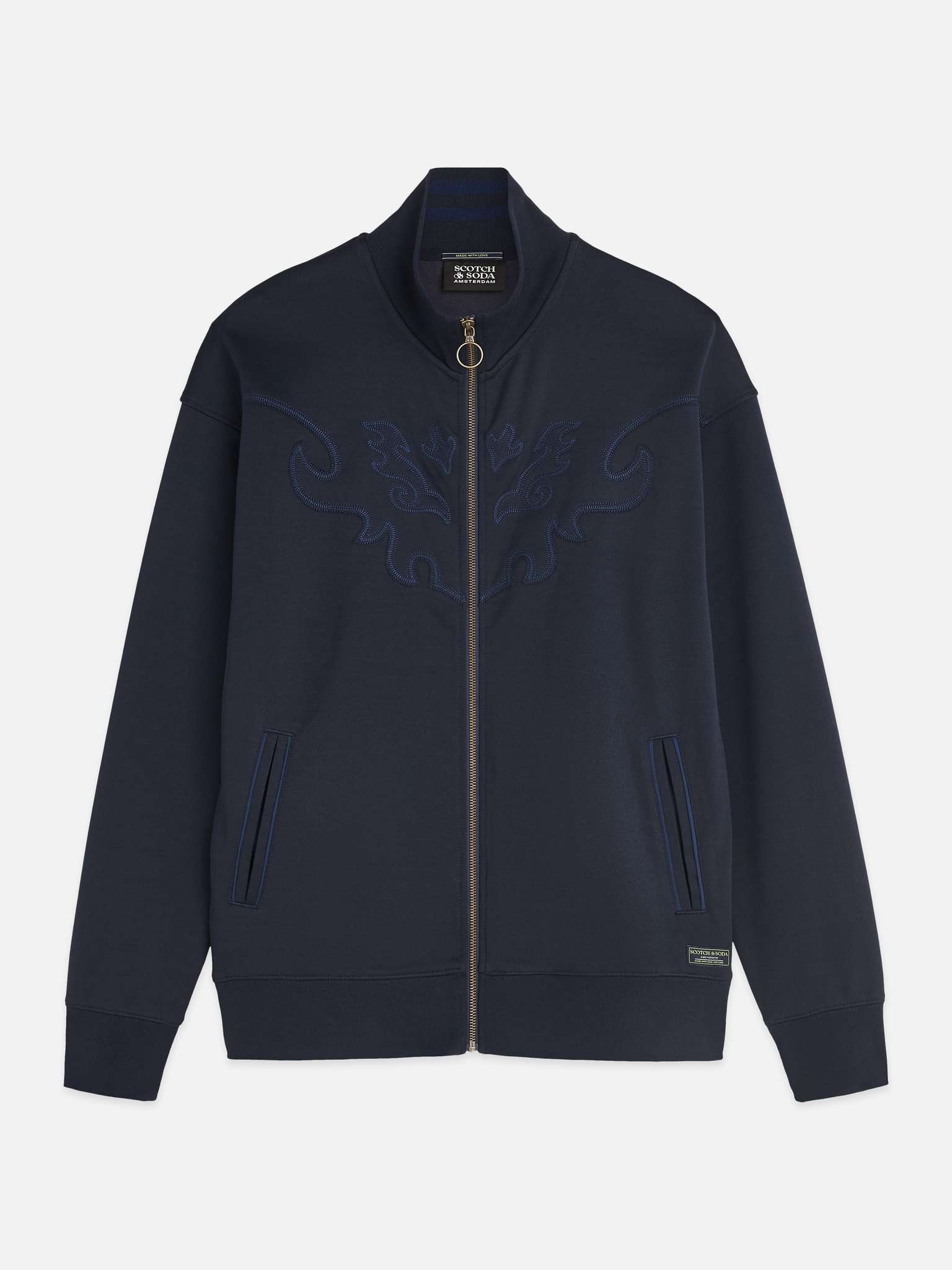 SCOTCH AND SODA-Men's Track Jackets and Overshirts