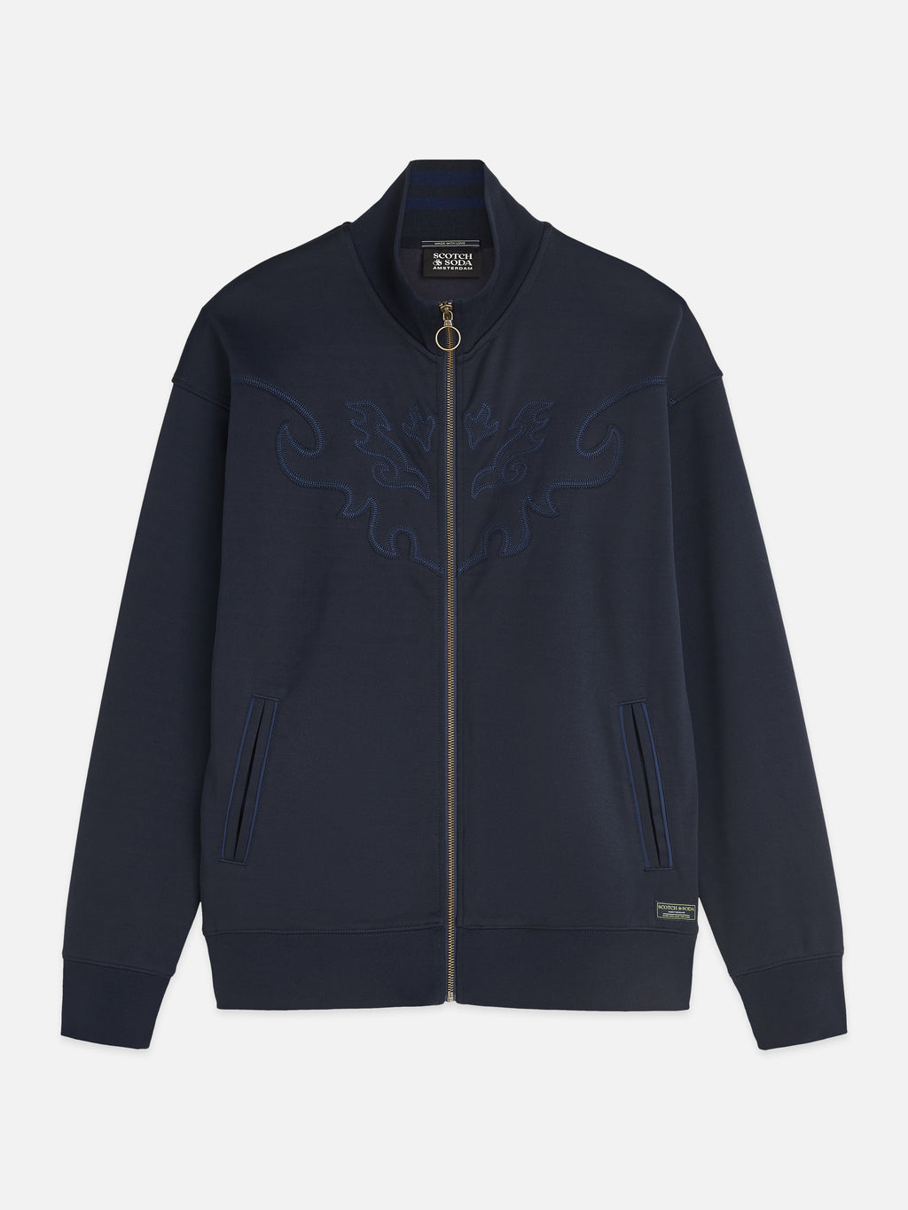 SCOTCH AND SODA-Men's Track Jackets and Overshirts