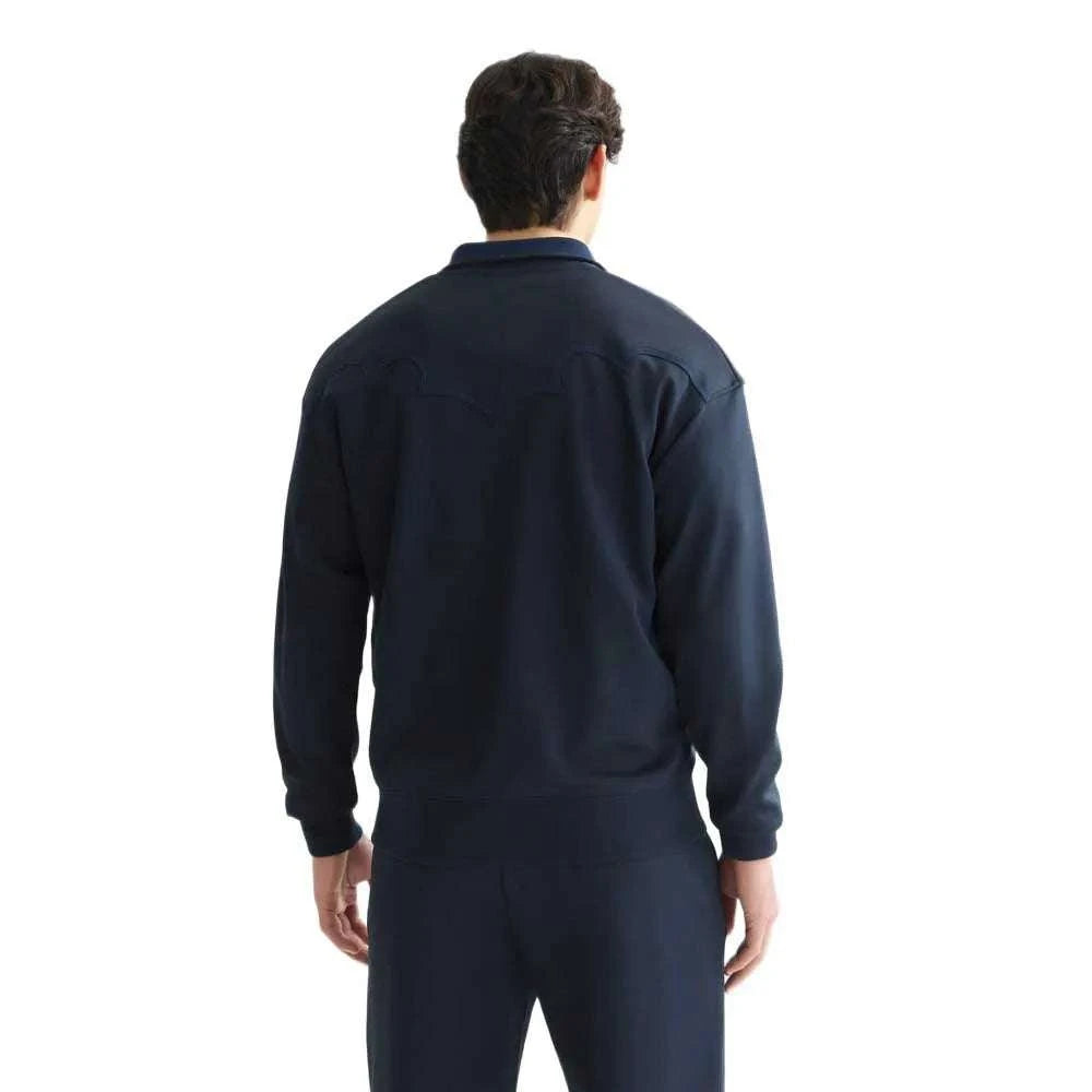 Chaqueta deportiva holgada con cremallera y bordado interlock de SCOTCH AND SODA Imagen secundaria del producto