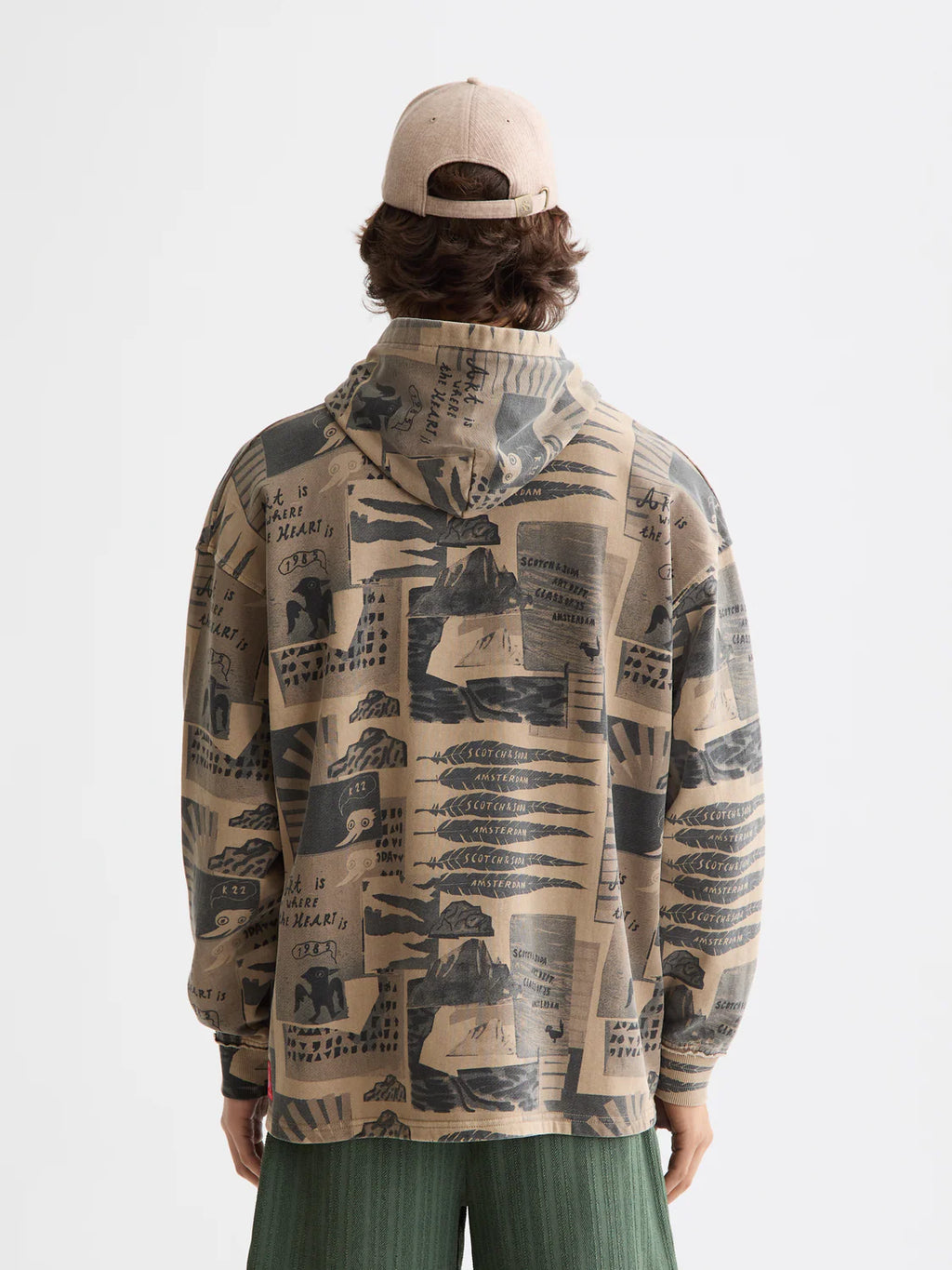 SCOTCH AND SODA-Men's Pullover Hoodies