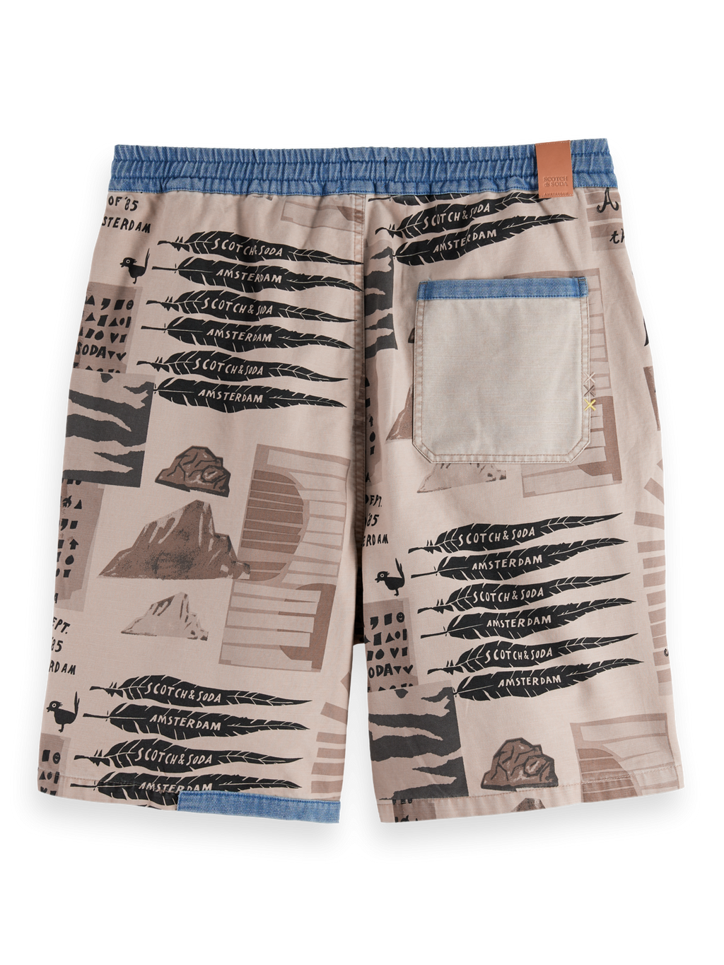 SCOTCH AND SODA-Men's Swim Shorts and Trunks