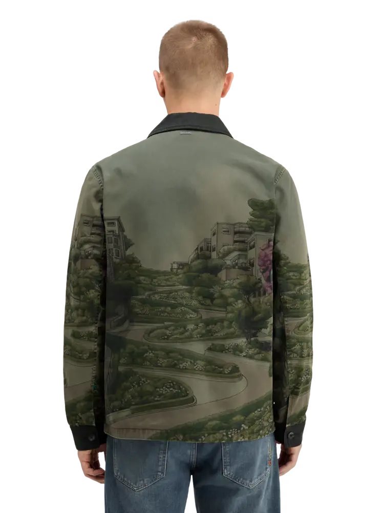 SCOTCH AND SODA-Men's Track Jackets and Overshirts