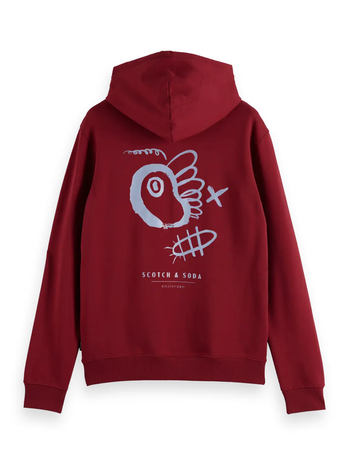 SCOTCH AND SODA Printed Artwork Hoodie Secondary image