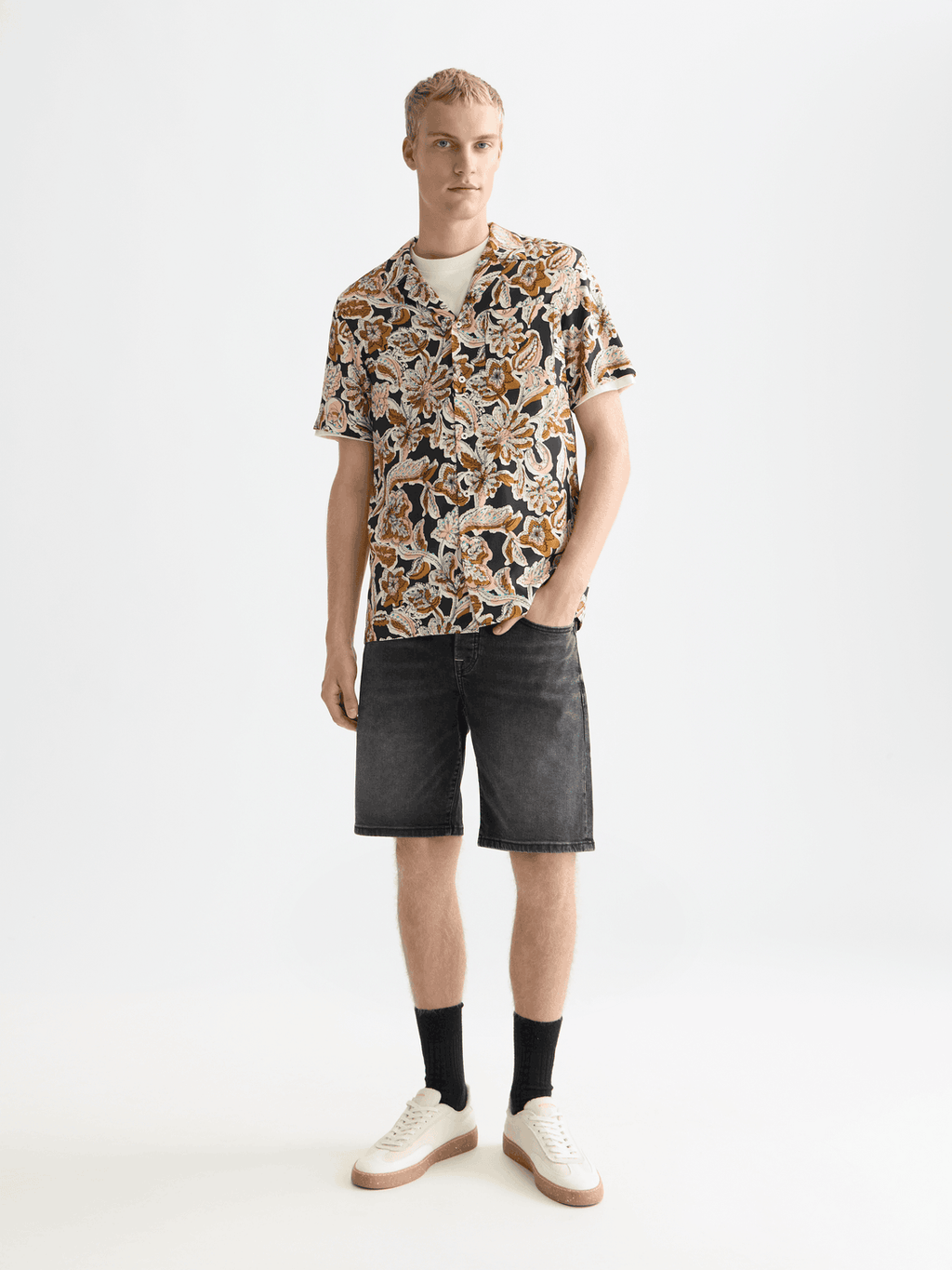 SCOTCH AND SODA-Men's Jean Shorts and Denim Shorts