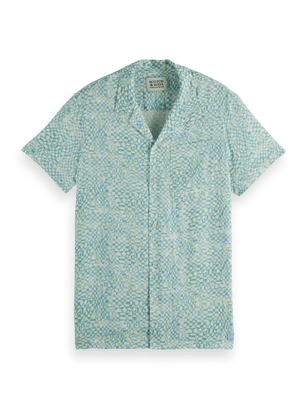 SCOTCH AND SODA-Men's Button-Up and Polo Shirts