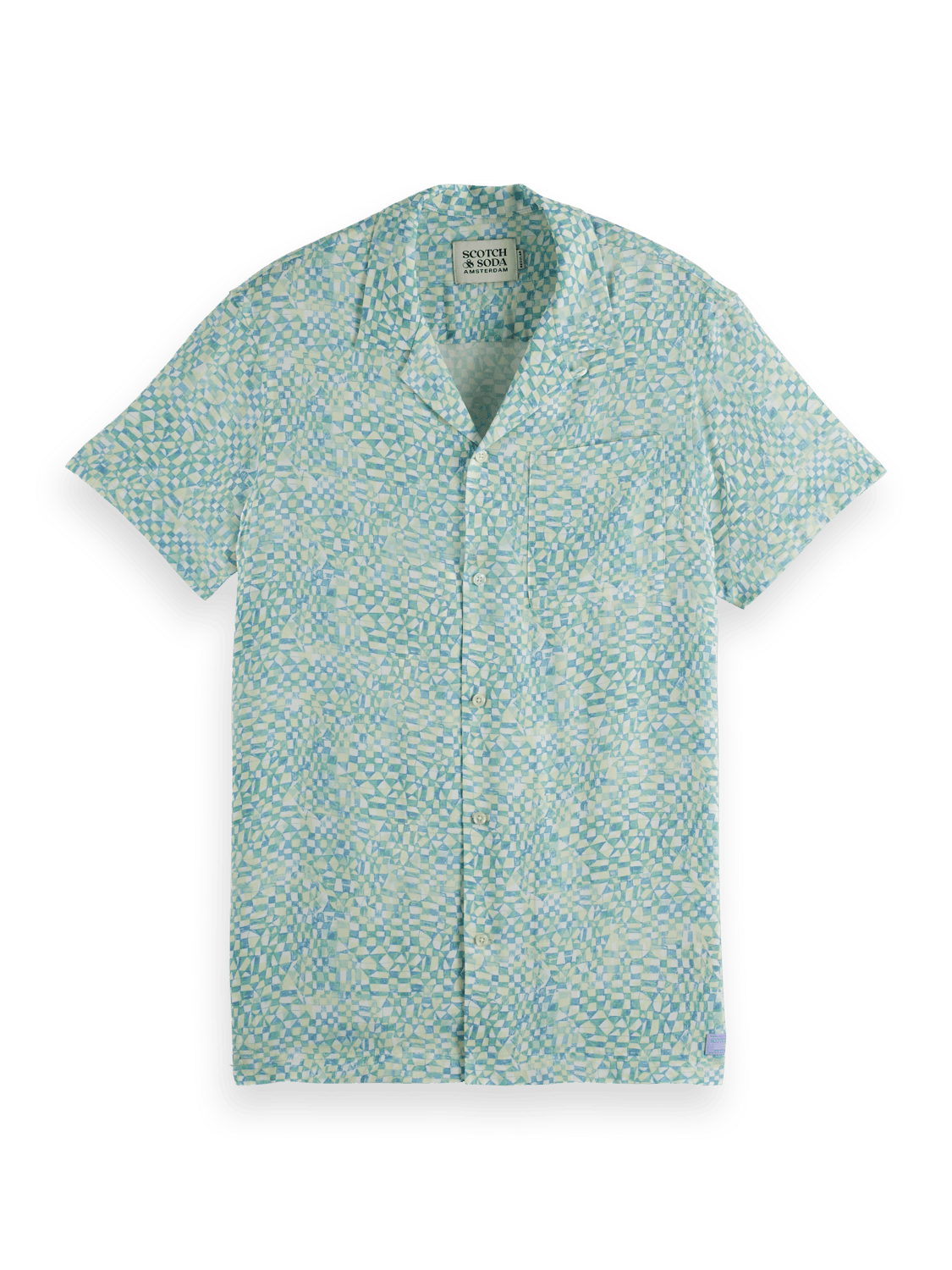 SCOTCH AND SODA-Men's Button-Up and Polo Shirts