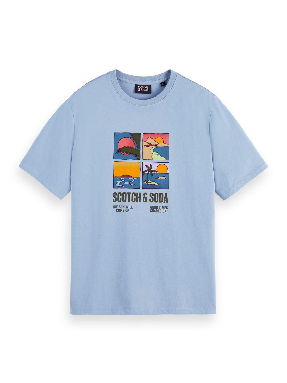 SCOTCH AND SODA-Men's Short-Sleeve T-Shirts and Tees