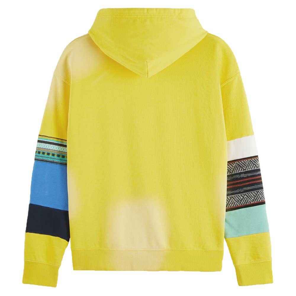 Sudadera con capucha y apliques de Club Soda de corte relajado de SCOTCH AND SODA Imagen secundaria del producto