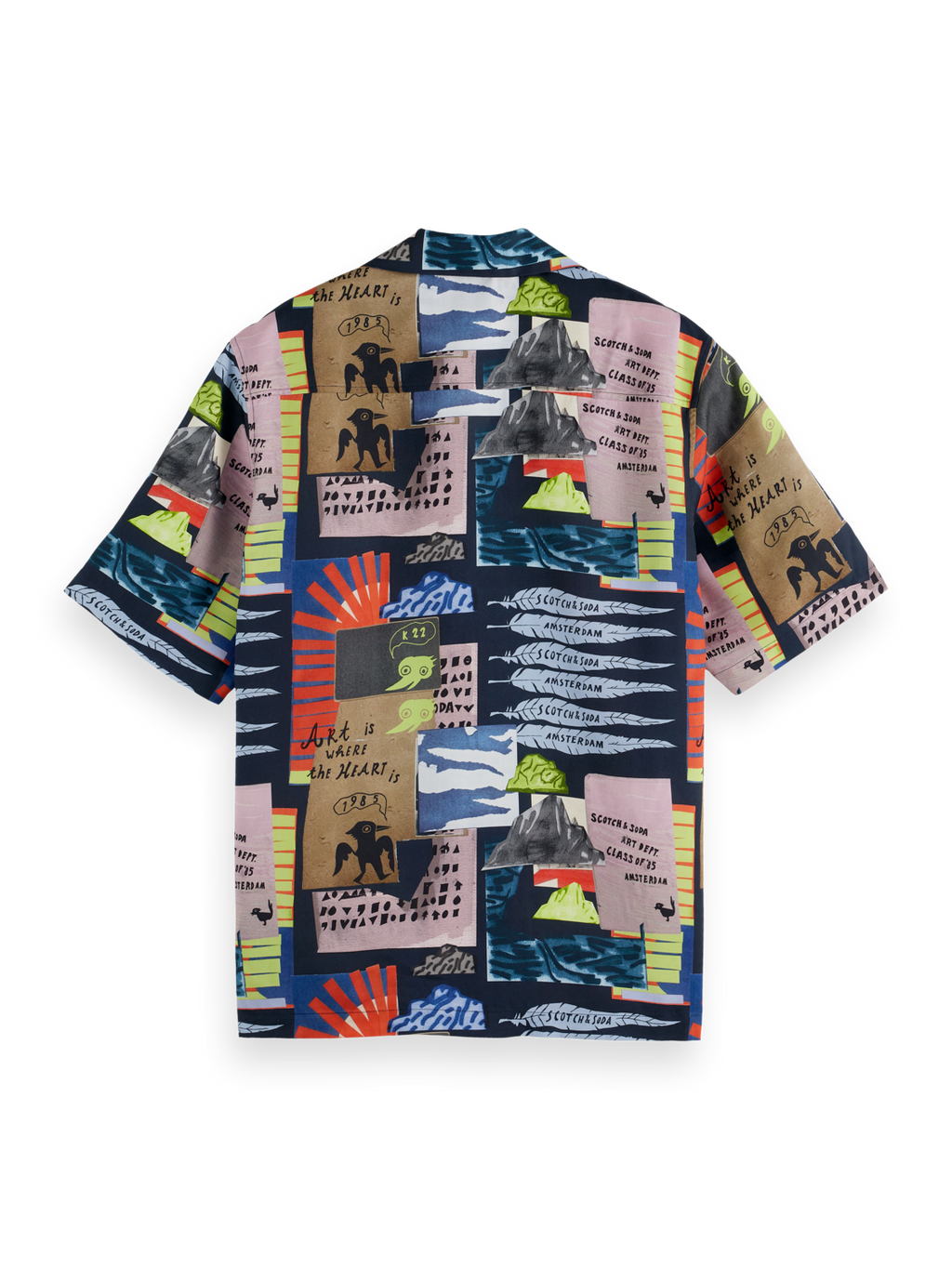 SCOTCH AND SODA-Men's Button-Up and Polo Shirts