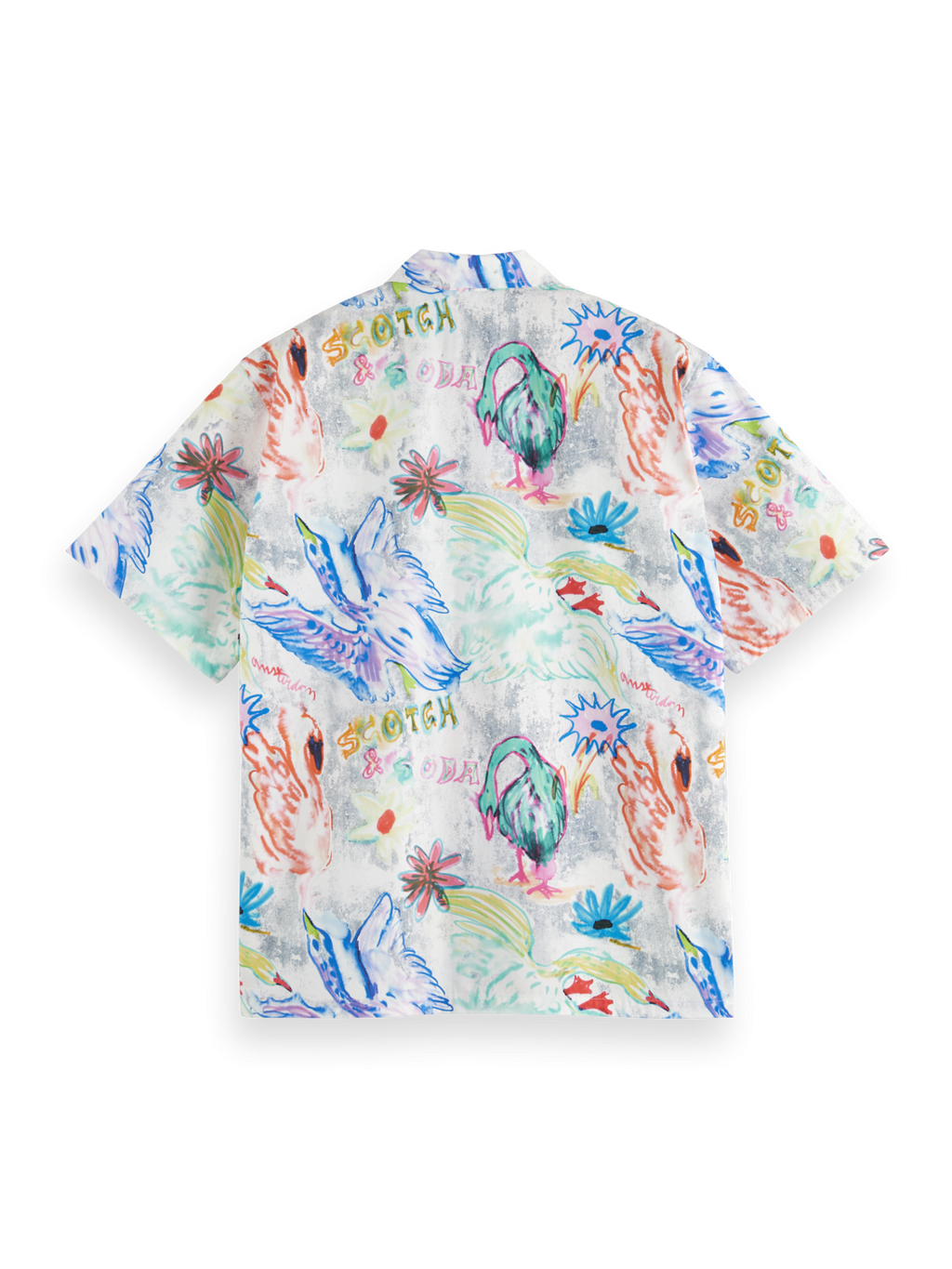 SCOTCH AND SODA-Men's Button-Up and Polo Shirts