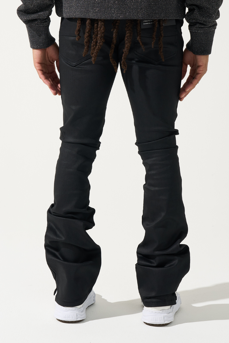 SERENEDE-Men's Stacked Jeans and Denim