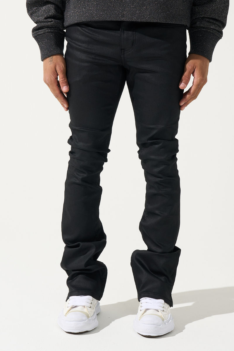 SERENEDE-Men's Stacked Jeans and Denim