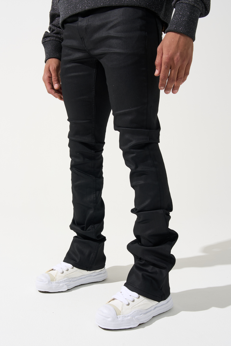 SERENEDE-Men's Stacked Jeans and Denim