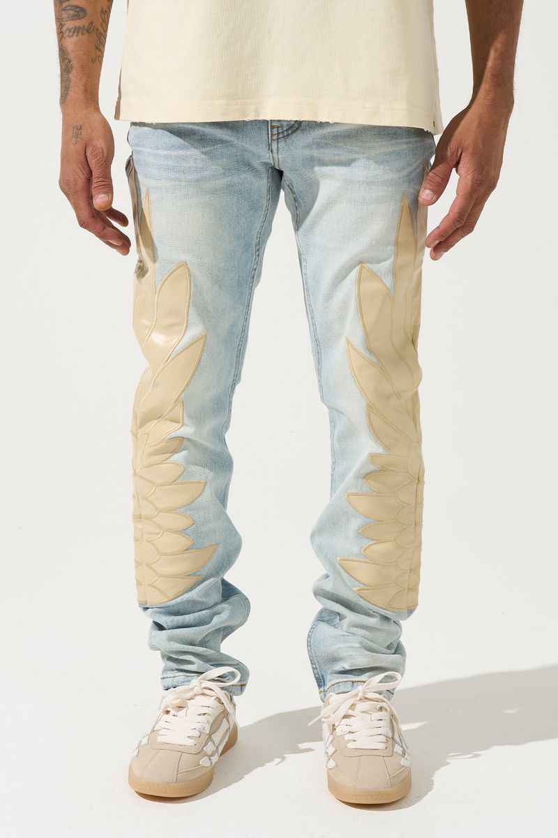 SERENEDE-Men's Straight Leg Jeans and Denim Main image