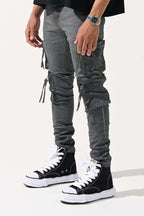 SERENEDE-Men's Skinny Fit Jeans and Denim