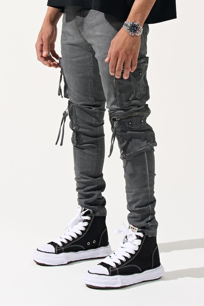 SERENEDE-Men's Skinny Fit Jeans and Denim