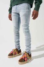 SERENEDE-Men's Skinny Fit Jeans and Denim