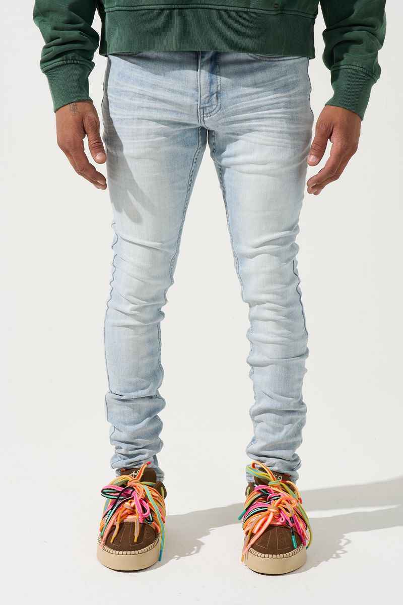 SERENEDE-Men's Skinny Fit Jeans and Denim Main image
