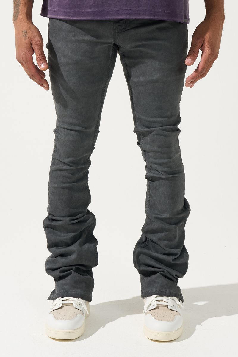 SERENEDE-Men's Stacked Jeans and Denim