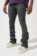 SERENEDE-Men's Stacked Jeans and Denim