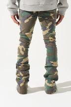 SERENEDE-Men's Stacked Jeans and Denim