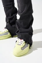 SERENEDE-Men's Stacked Jeans and Denim