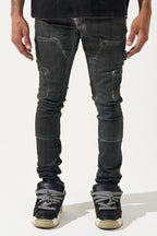 SERENEDE-Men's Skinny Fit Jeans and Denim