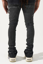 SERENEDE-Men's Skinny Fit Jeans and Denim