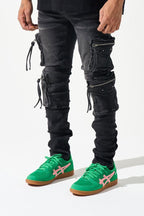 SERENEDE-Men's Skinny Fit Jeans and Denim