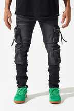 SERENEDE-Men's Skinny Fit Jeans and Denim