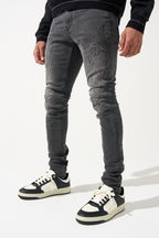SERENEDE-Men's Skinny Fit Jeans and Denim
