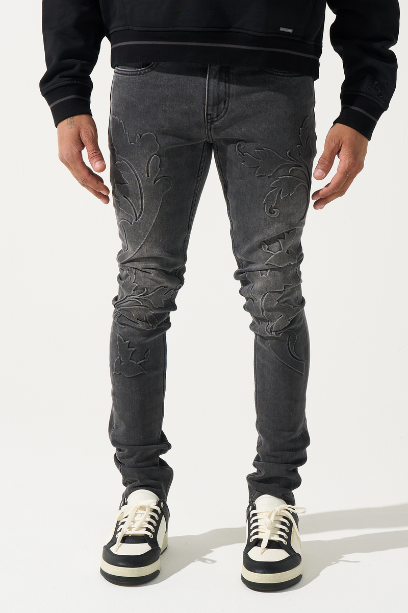 SERENEDE-Men's Skinny Fit Jeans and Denim