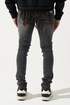 SERENEDE-Men's Skinny Fit Jeans and Denim