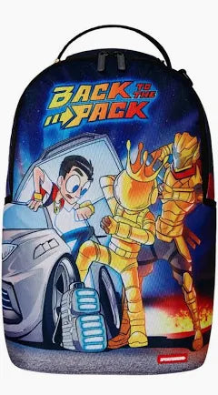 SPRAYGROUND Bag to the Future Anime DLXR Backpack B7077 - Gravity NYC