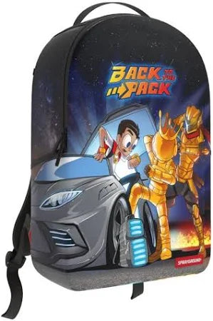 SPRAYGROUND Bag to the Future Anime DLXR Backpack B7077 - Gravity NYC