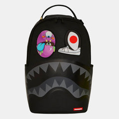 SPRAYGROUND Black Removable Eyes DLXSV Backpack B7556 - Gravity NYC