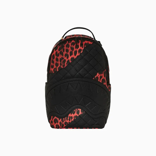 SPRAYGROUND Red Leopard Puffer DLX Backpack B7629 - Gravity NYC